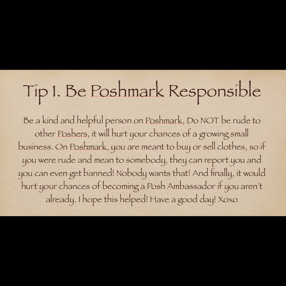 Poshmark Tips